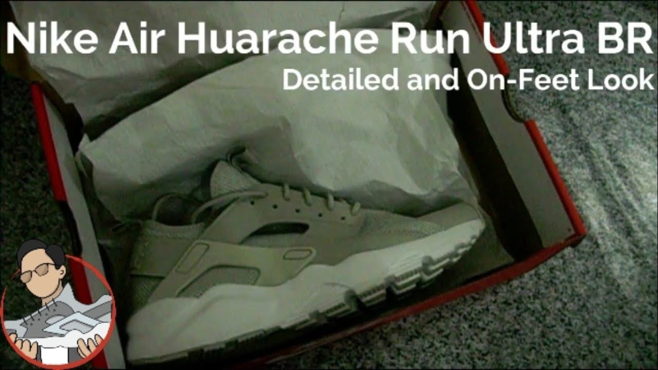 huarache run ultra on feet