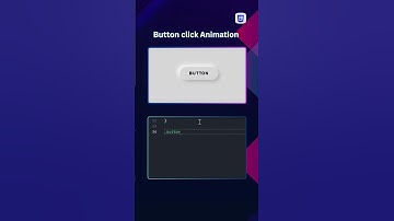 Button Click Animation || CSS ||  #frontendcourse #webdesign #coding #html5css3