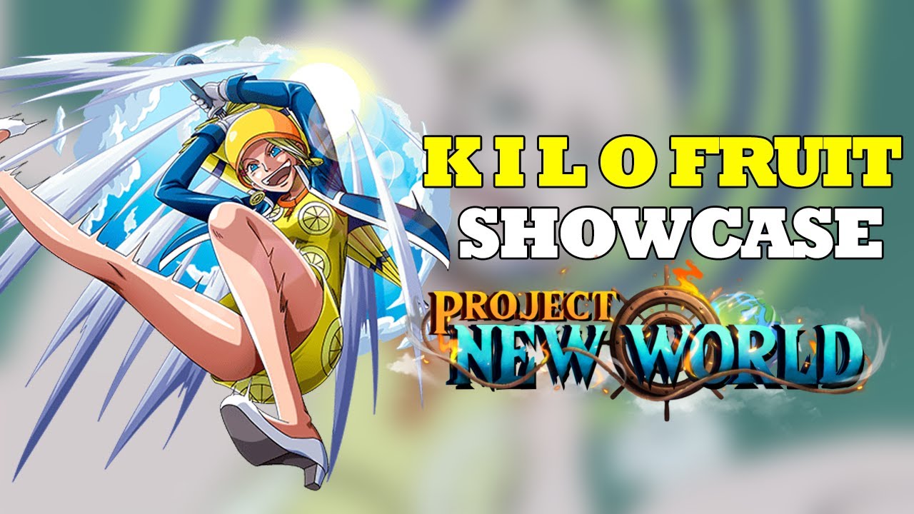 Showcase da Kilo Kilo no Mi no Blox Fruits! 