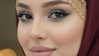 Timeless Arabian Elegance | Desert Hijab & Niqab Beauty | Aesthetic 4K Cinematic screenshot 3