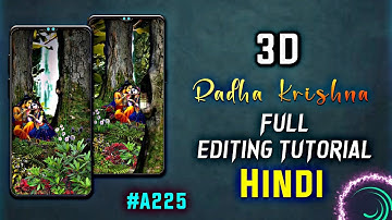 Alight Motion 3D camera movement status tutorial | Radha Krishna 3D Alight Motion status