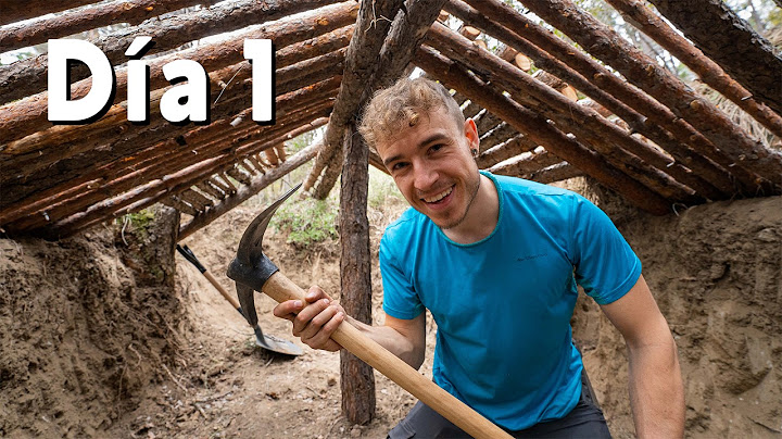 CONSTRUYO un REFUGIO SECRETO 🤫 (DIA 1)