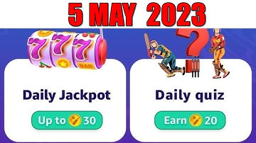 Amazon Funzone Runs Quiz Answers Today | Amazon Quiz Today | 5 May 2023