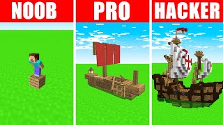 Minecraft NOOB vs. PRO vs. HACKER: ACID OCEAN SURVIVAL CHALLENGE in Minecraft! (Animation)