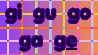 Learn to Read | GA GE GI GO GU Rotation Drill | Reading Practice for Kids Learn to Read | GA GE GI GO GU Rotation Drill | Reading Practice for Kids