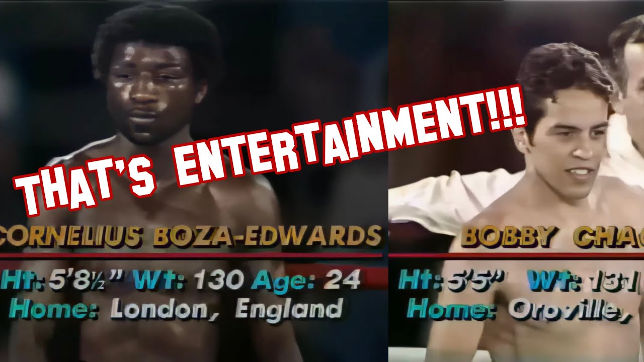 Cornelius Boza Edwards vs Bobby Chacon 1 CBS HD 1080p 60fps YouTube