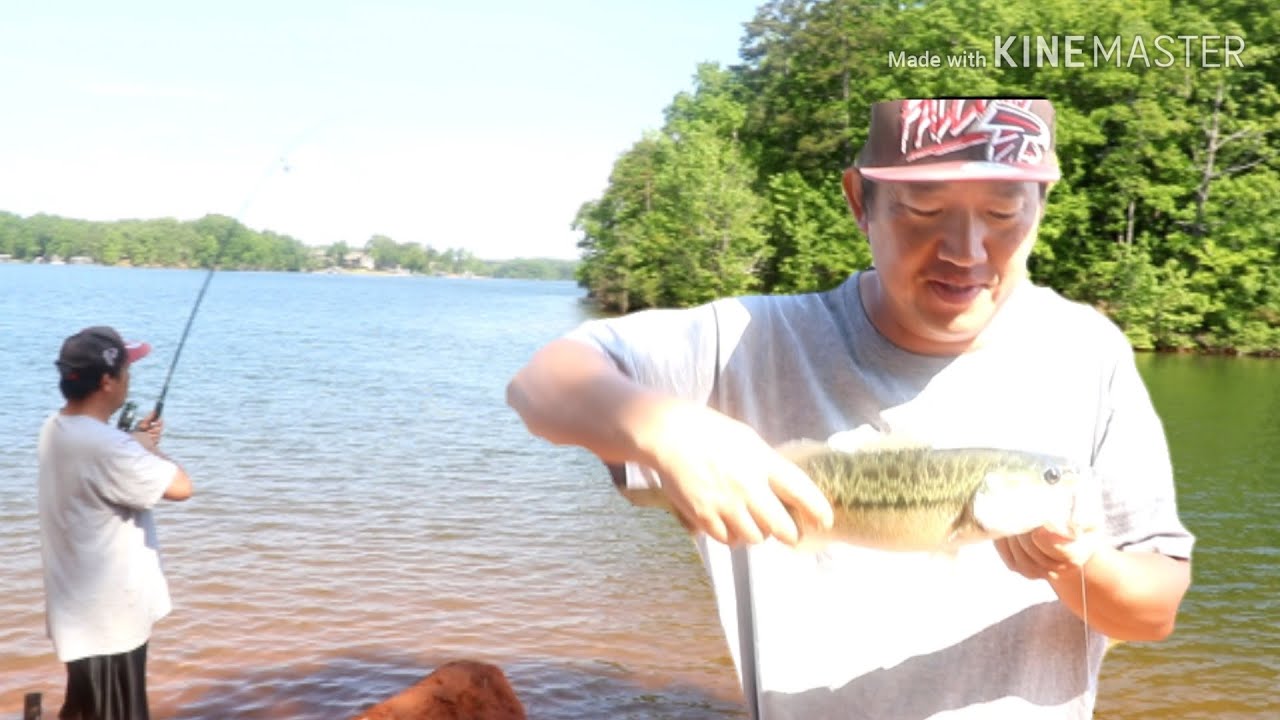 Fishing on Lake lanier in GA YouTube