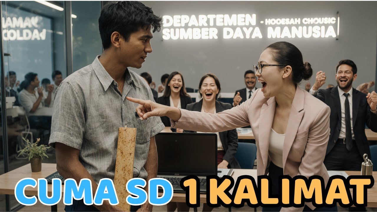 DIHINA ‘CUMA SD’ DI DEPAN 50 KARYAWAN, 5 MENIT KEMUDIAN CEO NYARIS BANGKRUT KARENA 1 KALIMAT IN