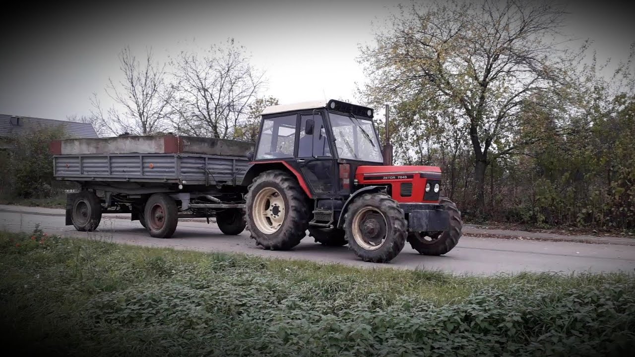 ZETOR Daje w Palnik🔥!!! ✔Akcja Wywóz  Ziemi✔ Czy Zetor 7045 Da radę???