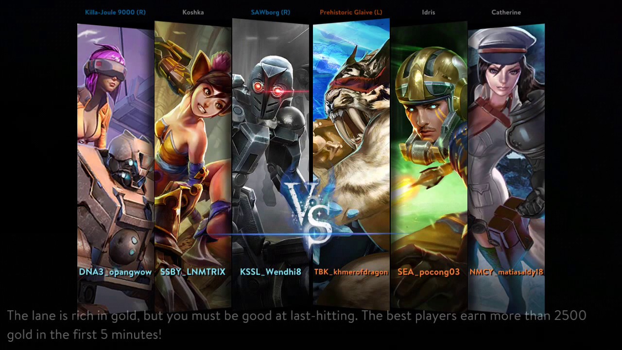 Vainglory - Ranked No Captain , Build Koshka Crystal Power GGWP