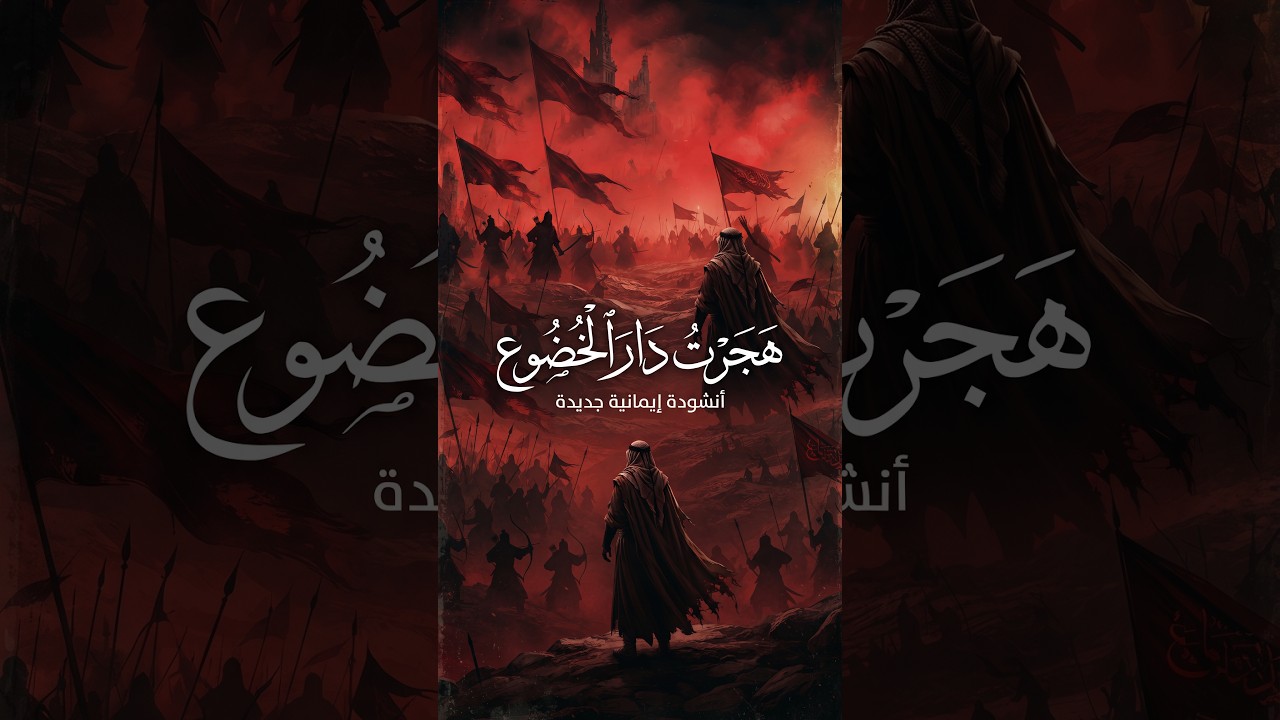 هَجَرْتُ دَارَ الْخُضُوع  Powerful Arabic Nasheed 🤍 #shorts #islamicnasheed #arabicnasheed