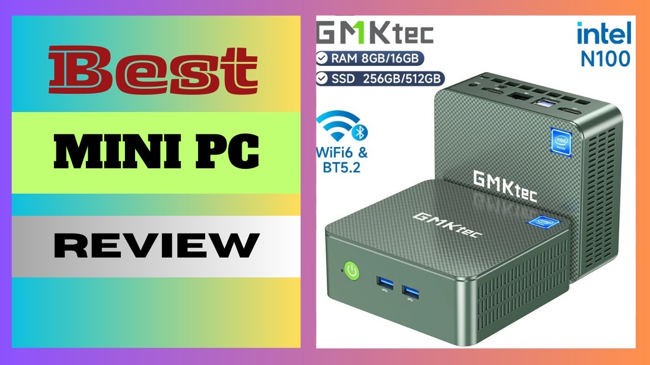 GMKtec M6 Mini PC AMD R5 6600H 6-core 12-thread Computer 16GB DDR5 512GB