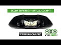 Skoda superb 2018 virtual cockpit  vag car pro