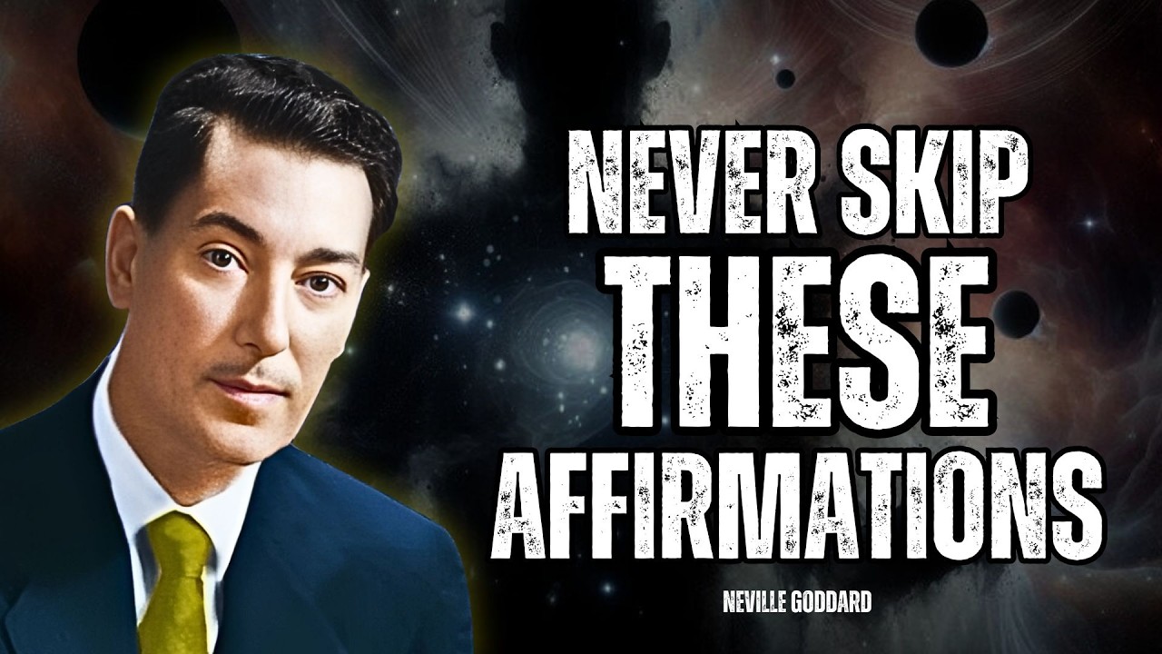 Neville Goddard - Once You Learn The Importance Of Affirmations You WIll Never Skip Them