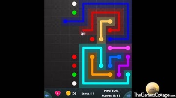 Flow Game Level - 551 [10x10] Mania Connect the Dots