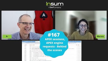 APEX Instant Tips #167: APEX sessions, APEX engine requests - Behind the scenes