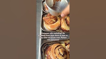 Fix those bursting cinnamon rolls!