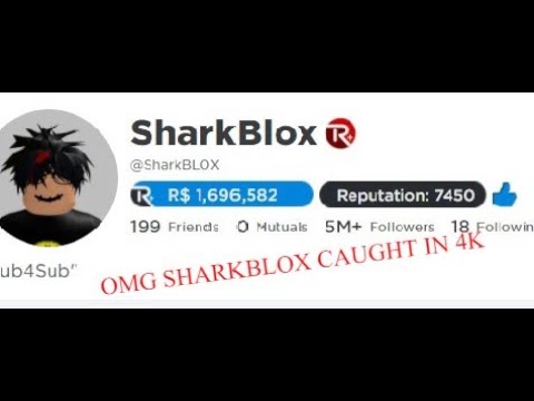 @SHARKBLOX CAUGHT IN 4K - YouTube