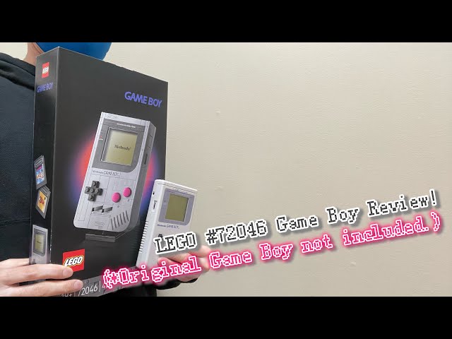 REVIEW] LEGO #72046 Game Boy (EN Sub) - YouTube