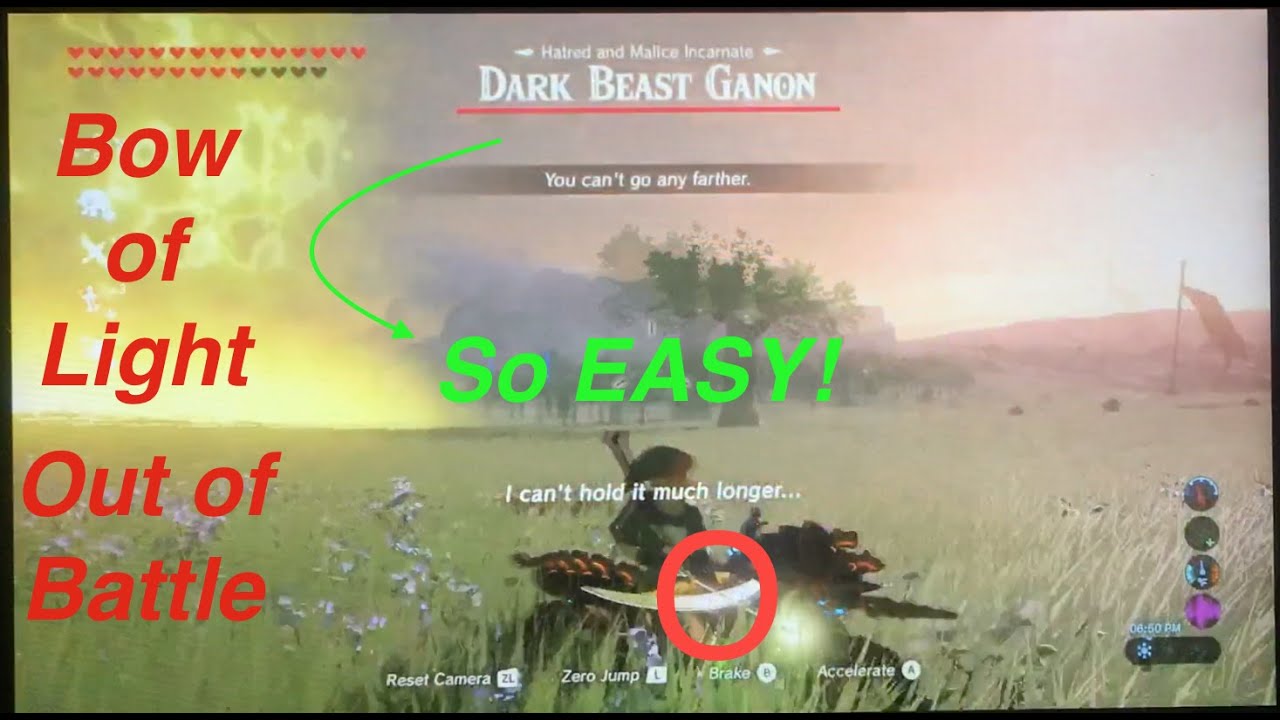 Easiest way to Get the Bow of Light out of Battle YouTube