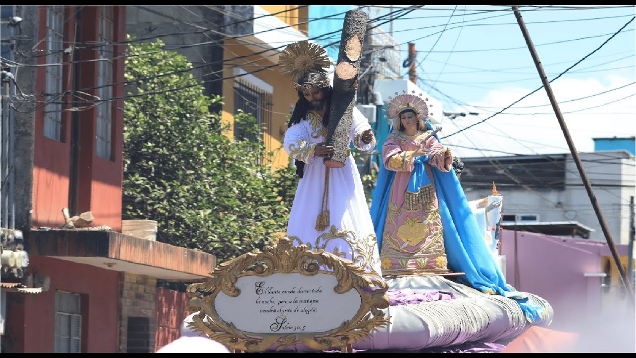 Procesión Jesús Nazareno de Santa Catarina Pínula Viernes Santo 2025