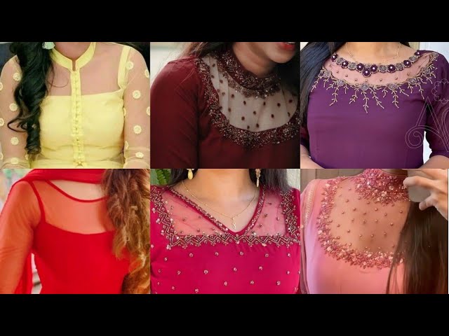 Blouse Back Neck Designs - 50 Modish Neck Shapes and Styles