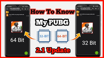 How to check PUBG 32 bit or 64 bit 2.1 ||