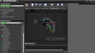 UE4 Creating a character from scratch, part 4. -Setting up a weapon-inventory-