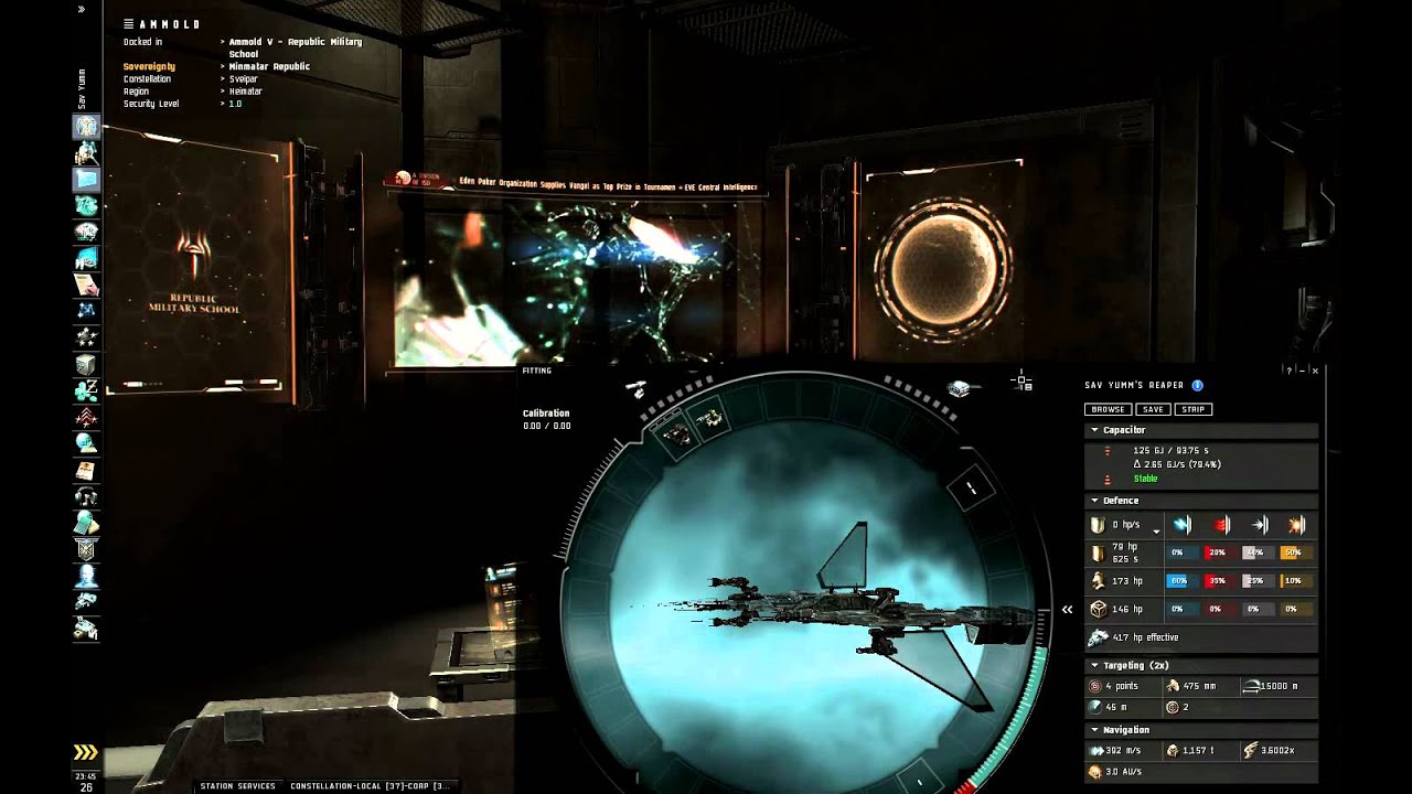 EvE Online Captain's Quarters Custom Video YouTube