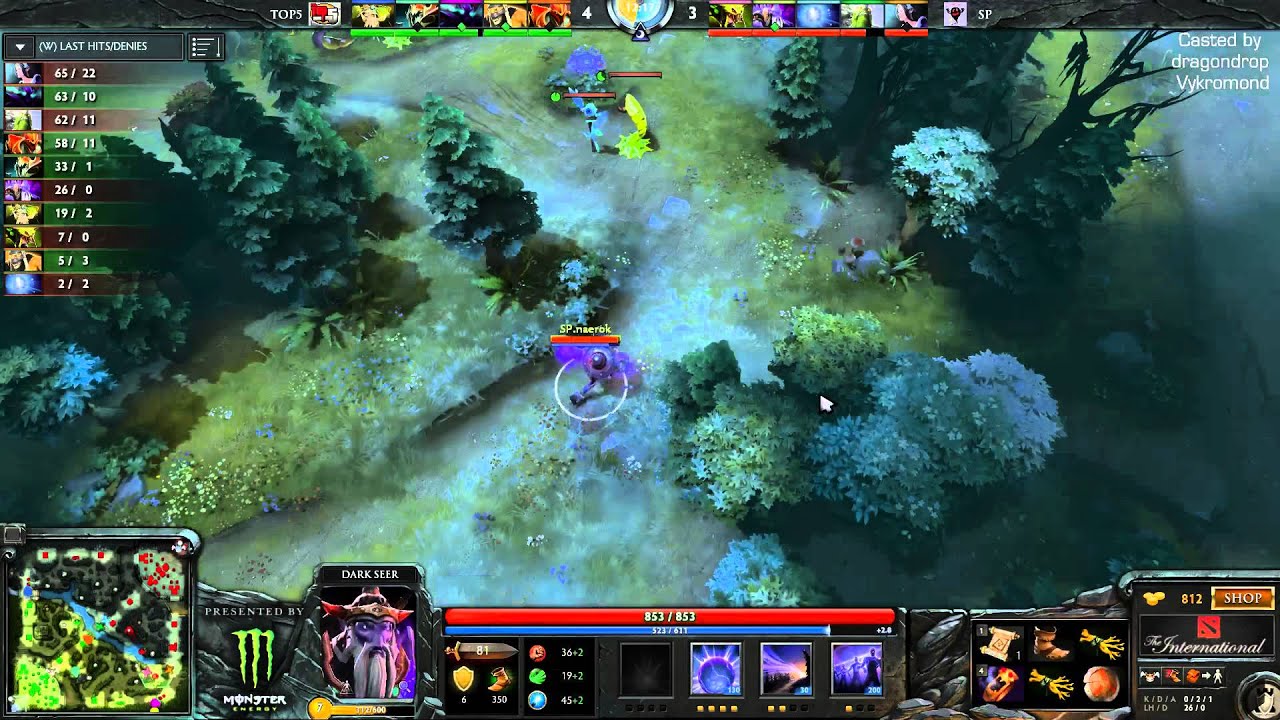 Shadows vs TOP5 - The International 4 Dota 2 Qualifiers - @dragondropdota @vykromond