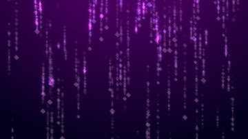 Free 4k  motion background - Abstract particles rain - live wallpaper