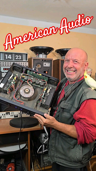 AMERICAN AUDIO VLP600 Stereo Power Amp Sound Test