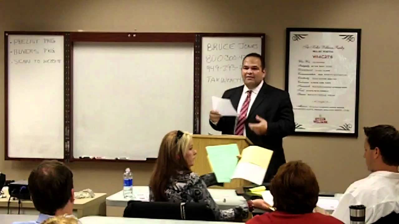 Probate Training at Keller Williams Irvine Part 2 YouTube