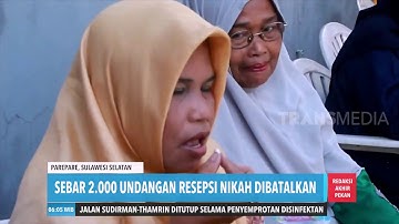 Resepsi Nikah Batal Karena Corona | REDAKSI PAGI (22/03/20)