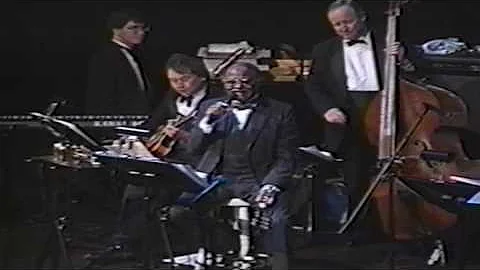 1993 - Presidential Welcome Concert - Tribute & Clark Terry sings "Mumbles"