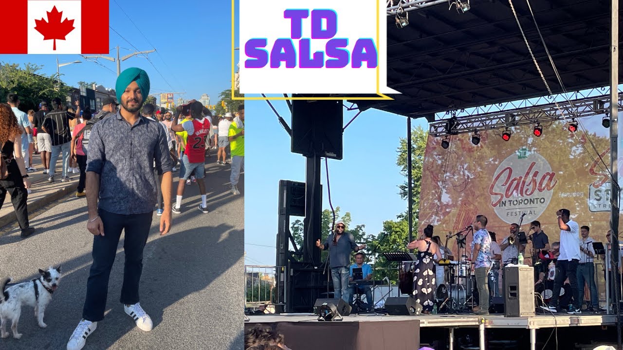 Went To Canada's Largest Latin Culture Celebration| TD Salsa Toronto 