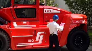 16 ton IC Forklift Truck  Heavy DutyLoad center 1200 mm