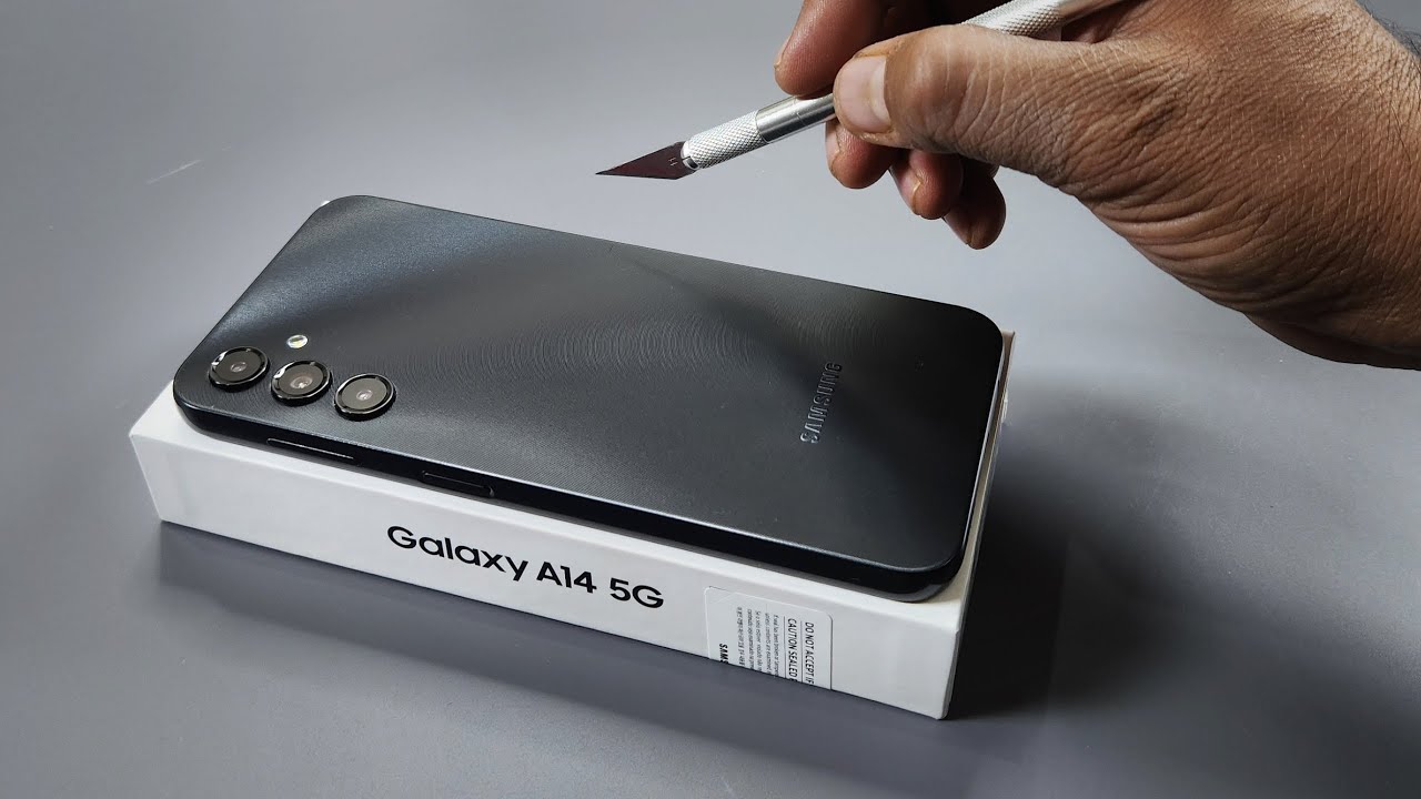 Samsung Galaxy A14 5G Unboxing and Camera Test - ASMR 