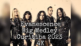 Evanescence - Big Medley @ Curitiba 2023 4K