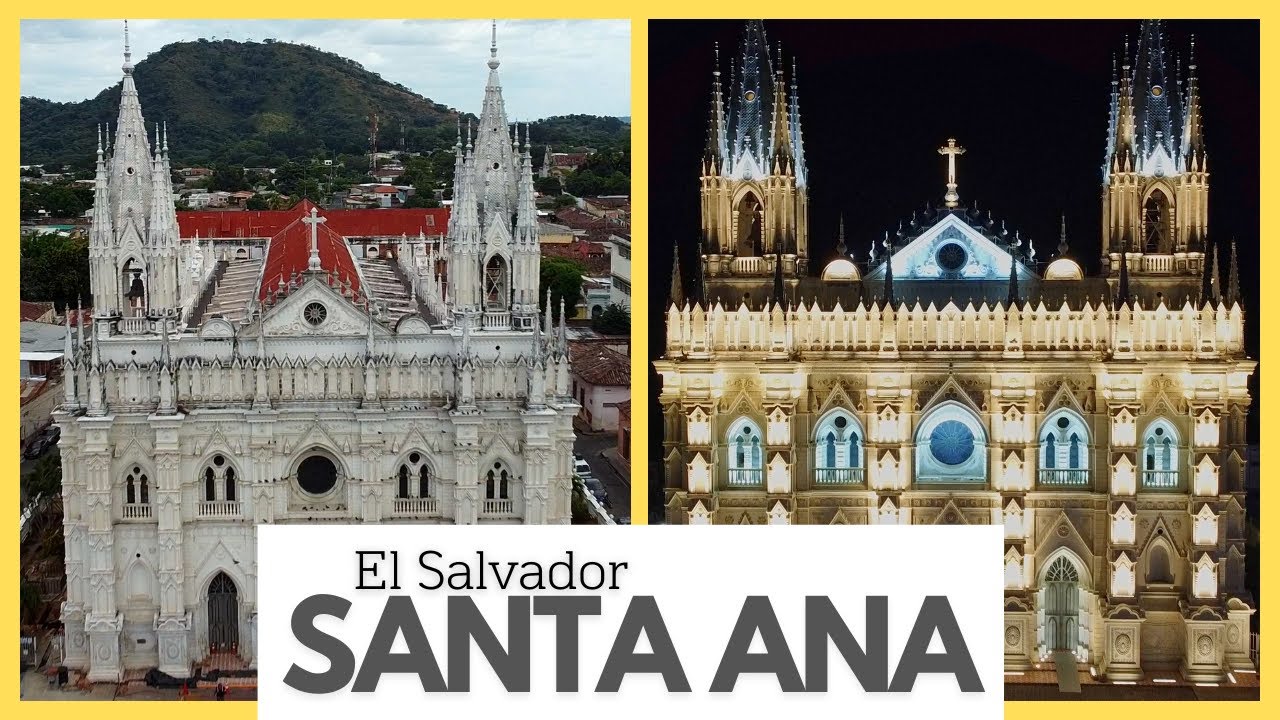 EL SALVADOR - Santa Ana Cathedral in 4K