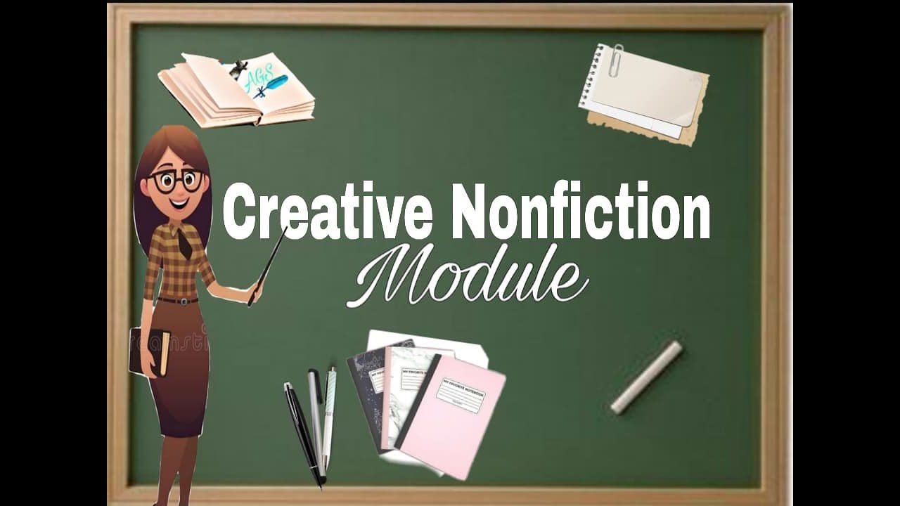 Creative Nonfiction Module Youtube