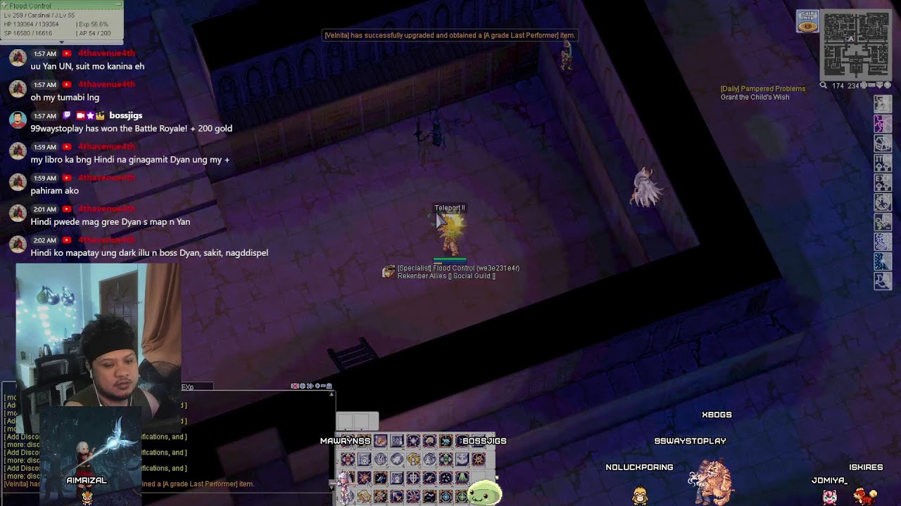 🛑 iRO RAGNAROK 🔥DAILY 🔥 DAY 14 BOSS CARD HUNTING🔥 @bossjigs (Ragnarok Online)