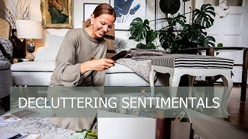 DECLUTTER SENTIMENTAL items without the guilt - bringing joy to your memories #happyorganizing