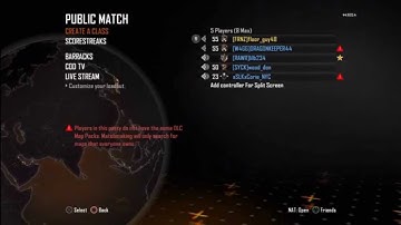 Call of Duty: Black Ops2 {Random Lobby Moments}