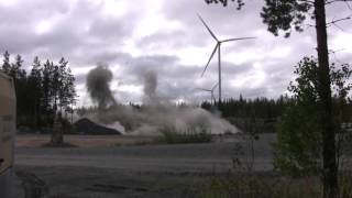 Lännen Kalliolouhinta Oy - Räjäytystyö 5