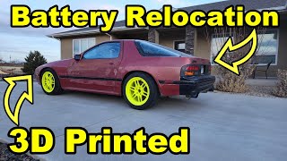 Ultimate FC RX7 Battery Relocation - Why Didn't I Do This SOONER!?!?