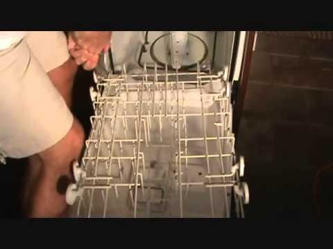How to repair a dishwasher pull-out tray - YouTube