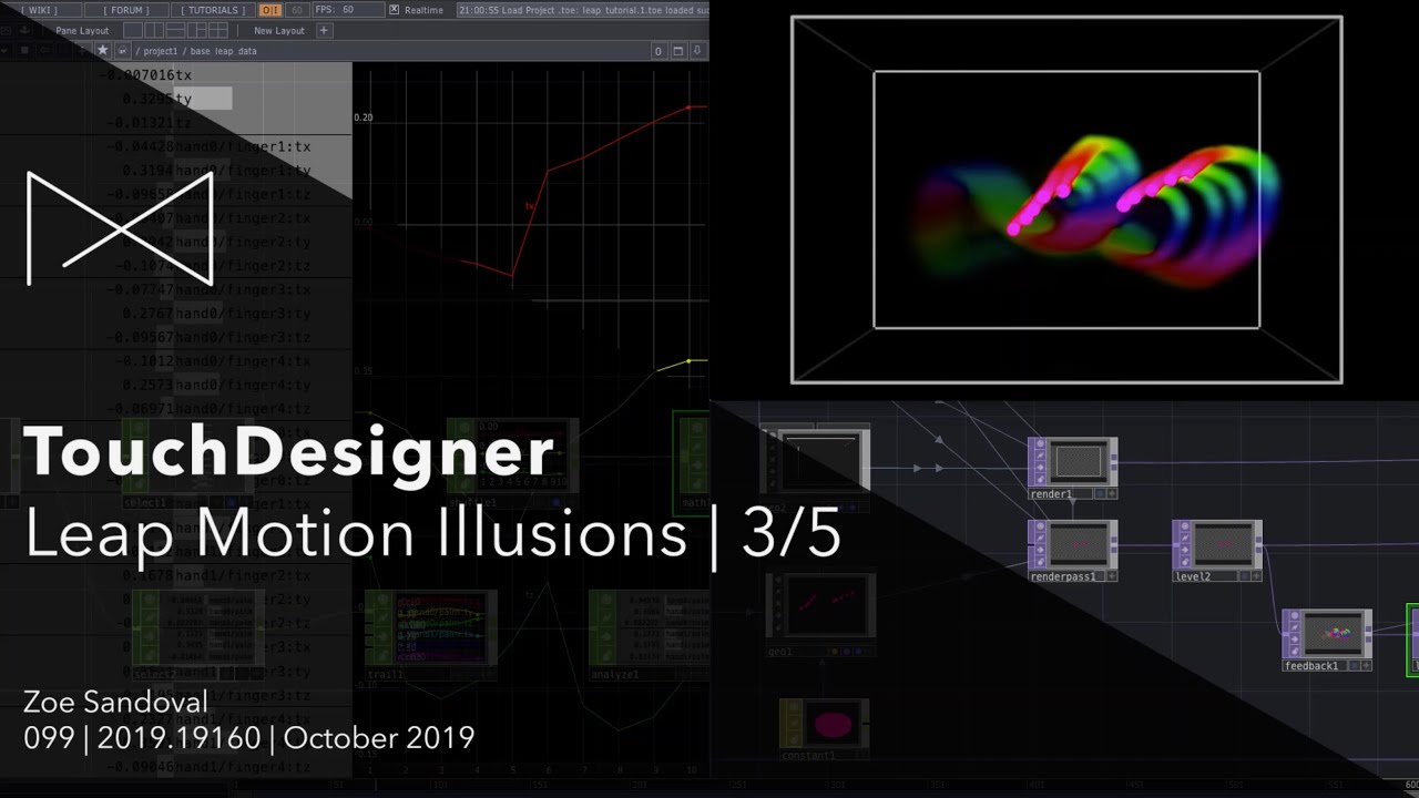 TouchDesigner | Leap Motion Illusions 3/5 - YouTube