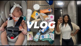 Vlog | hair appointment | hygiene shopping & haul | going back to work & more