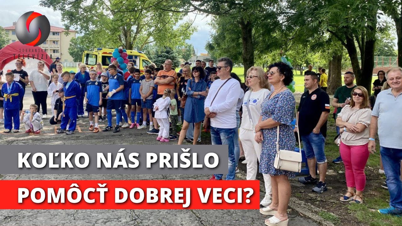 SOBRANSKÝ MAGAZÍN (496): Sobrance pomáhali športom
